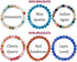 Healing Crystal Bead Bracelet for Women, Men, Stacked Bracelets
